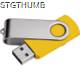 Picture of USB STICK MODEL 3 in Yellow