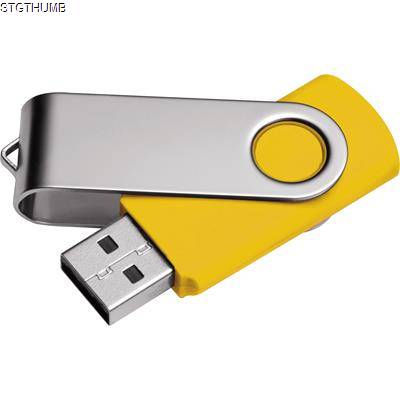 Picture of USB STICK MODEL 3 in Yellow.