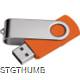 Picture of USB STICK MODEL 3 in Orange