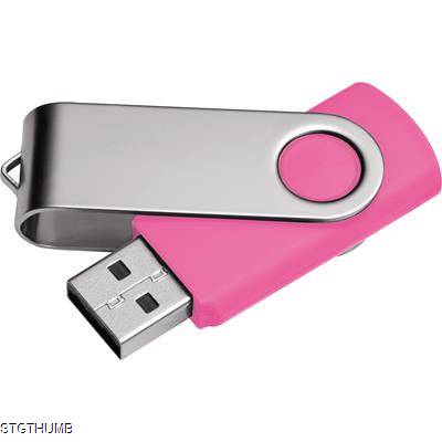 Picture of USB STICK MODEL 3 in Pink.