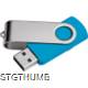 Picture of USB STICK MODEL 3 in Light Blue