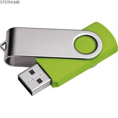 Picture of USB STICK MODEL 3 in Apple Green.
