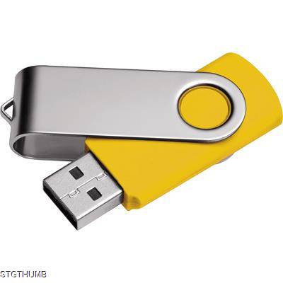 Picture of USB STICK MODEL 3 in Yellow.