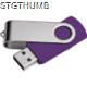 Picture of USB STICK MODEL 3 in Purple