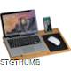 Picture of LAPTOP TRAY with Mousemat & Mobile Phone Holder in Beige