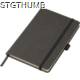 Picture of A5 NOTE BOOK with Bonded Leather Cover in Black