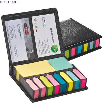 Picture of STICKY NOTE PAD SET in Black