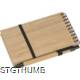 Picture of BAMBOO NOTE BOOK in Beige