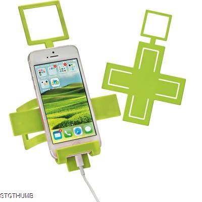 Picture of CROSS MOBILE PHONE HOLDER in Apple Green