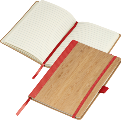 Picture of BAMBOO NOTE BOOK in Red