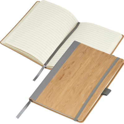 Picture of BAMBOO NOTE BOOK in Silvergrey