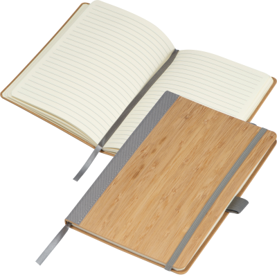 Picture of BAMBOO NOTE BOOK in Silvergrey.