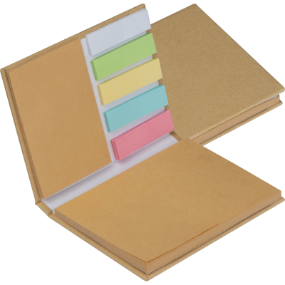 Picture of STICKY MARKER BOOK in Beige.