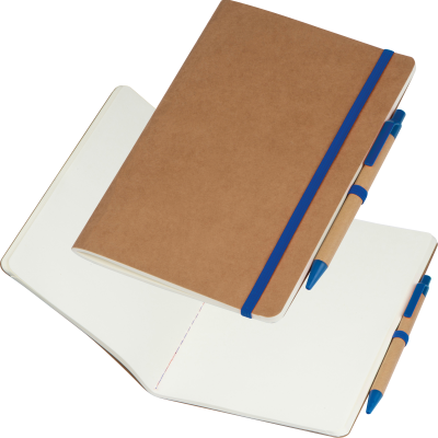 Picture of NOTE BOOK with Ball Pen in Blue.