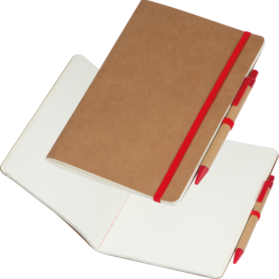 Picture of NOTE BOOK with Ball Pen in Red