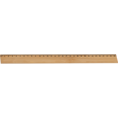 Picture of BAMBOO RULER in Beige.