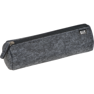 Picture of PENCIL CASE MADE FROM RECYCLED FELT in Anthracite Grey