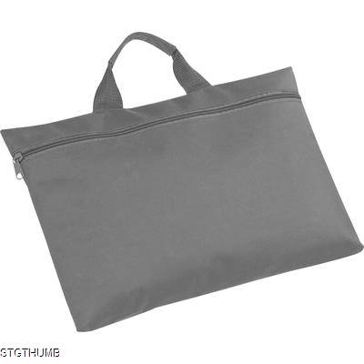 Picture of NYLON DOCUMENT BAG in Grey