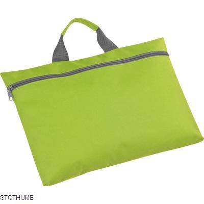 Picture of NYLON DOCUMENT BAG in Green