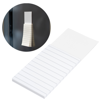 Picture of FRIDGE MAGNET with Sticky Notes in White 
