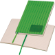 Picture of A5 PU SOFT COVER NOTE BOOK in Green 