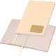 Picture of A5 PU SOFT COVER NOTE BOOK in Beige 