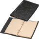 Picture of A5 RING BINDER with PU Cover in Black 