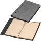 Picture of A5 RING BINDER with PU Cover in Silvergrey 