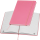 Picture of A5 NOTE BOOK OUT OF RECYCLINGPAPER in Pink 