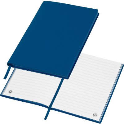 Picture of A5 NOTE BOOK MADE OF SOFT PU HENRI in Darkblue