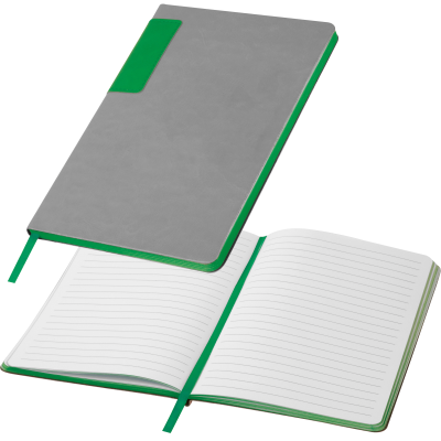 Picture of NOTE BOOK with Colour Edges Evan in Green