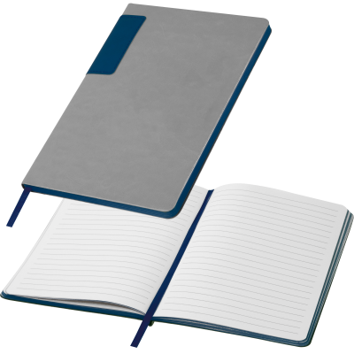 Picture of NOTE BOOK with Colour Edges Evan in Darkblue