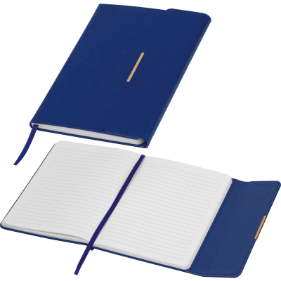 Picture of A5 NOTE BOOK with Magnetic Closure Joseph in Darkblue