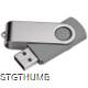 Picture of USB STICK MODEL 3 in Silvergrey