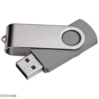 Picture of USB STICK MODEL 3 in Silvergrey.