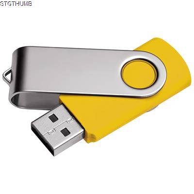 Picture of USB STICK MODEL 3 in Yellow.