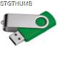 Picture of USB STICK MODEL 3 in Green
