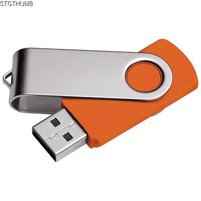 Picture of USB STICK MODEL 3 in Orange.