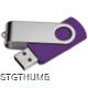 Picture of USB STICK MODEL 3 in Purple