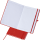 Picture of A5 NOTE BOOK with Lined Pages in Red 