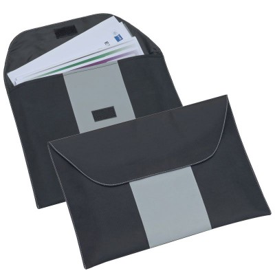 Picture of DOCUMENT WALLET in Black