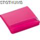 Picture of NYLON WRITING CASE with Zipper in Pink