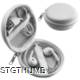 Picture of BLUETOOTH EARPHONES in White