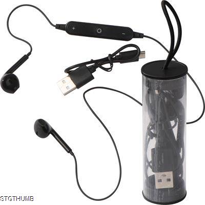 Picture of BLUETOOTH HEAD SET in Clear Transparent Case.