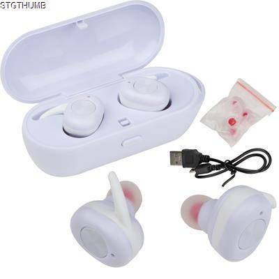 Picture of IN-EAR HEADPHONES in White.