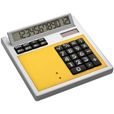 Picture of CRISMA OWN DESIGN CALCULATOR with Insert in Yellow