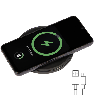 Picture of CORDLESS CHARGER with LED Display in Black 
