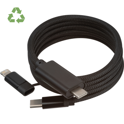 Picture of MAGNETIC QUICK-CHARGING CABLE in Black 