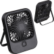 Picture of TABLE FAN with Rechargeable Battery in Black 