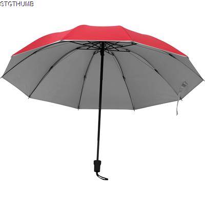 Picture of UMBRELLA with Silver Inside in Red